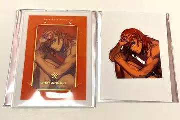 신구지 렌 솔로 앨범 비쥬카 클리어 스티커