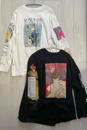 SUGAR SPOON 아트pt 롱TEE