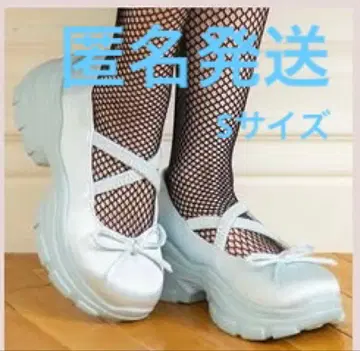 발레 슈즈 미나카타 유이 콜라보 S 사이즈 시마무라 미나유이 스카이블루