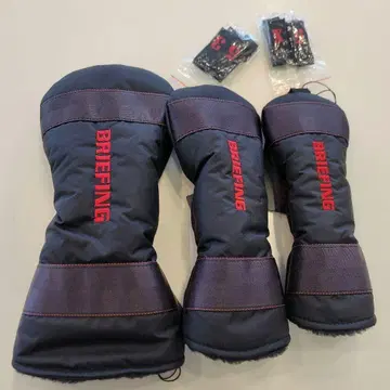 신상 새상품 BRIEFING CS 골프헤드커버 3세트 블랙