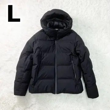 새상품급 유니클로 심리스 다운 후드티 L 사이즈 블랙 2024년 구매품