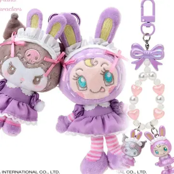 [ 쿠로미 ] mezzo piano x 산리오 마스코트 홀더 키링