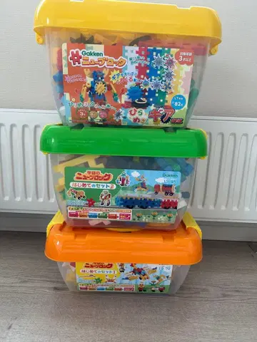 Gakken 크리스마스 뉴 블록 3상자 세트 묶음 판매