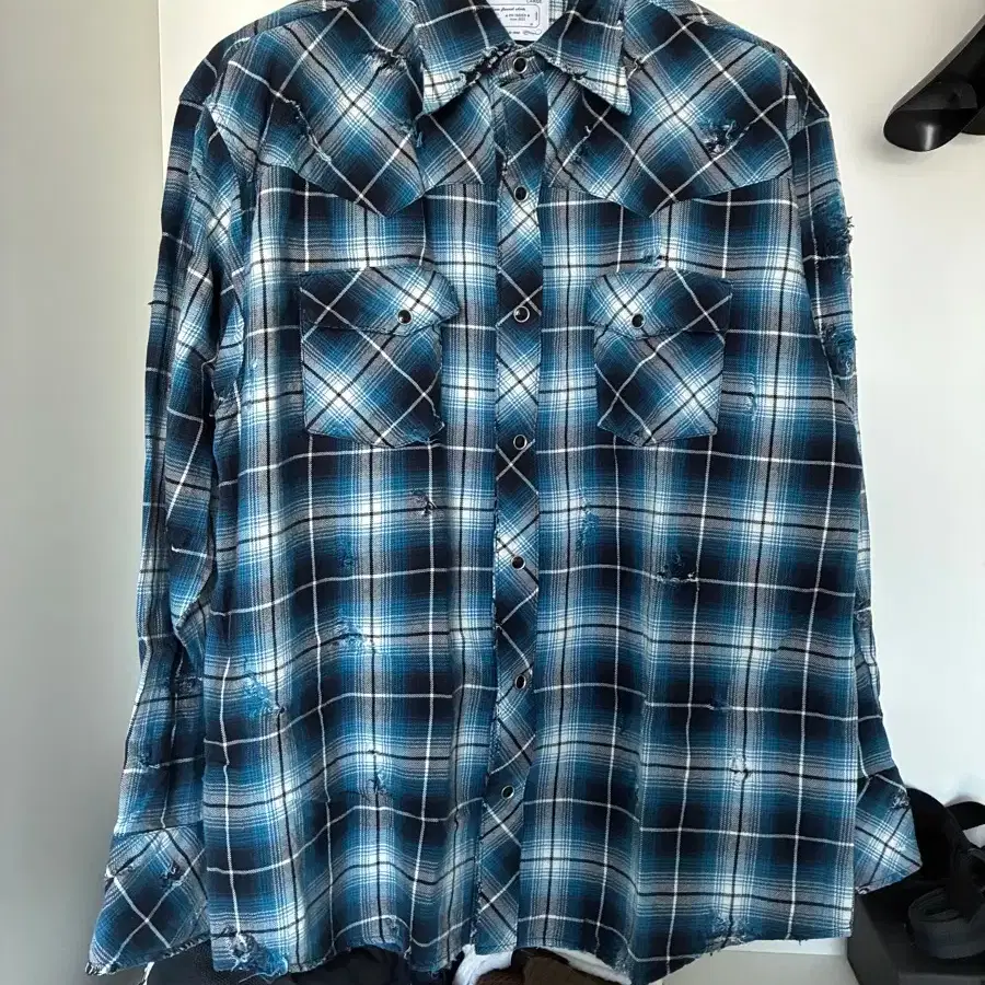 48] 18SS Takahiro Miyashita The Soloist Western Shirt #솔로이스트