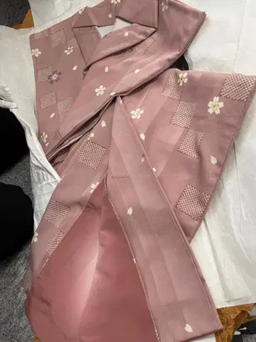 호몬기 꽃무늬 핑크