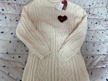 [ 미사용 ] 택 포함 젤라또피케 룸웨어 원피스