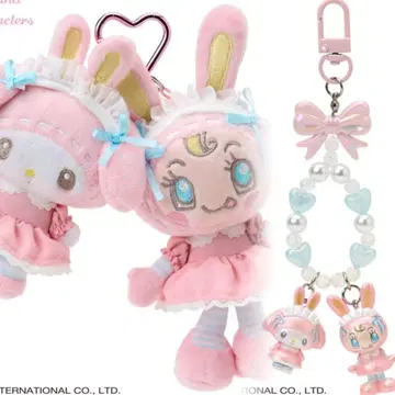 [ 마이멜로디 ] mezzo piano x 산리오 마스코트 홀더 키링