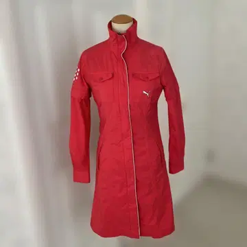 Puma 여성용 레인코트 레드