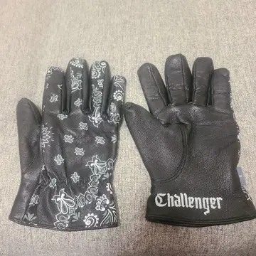 Challenger 챌린저 네이버후드 가죽 장갑 M