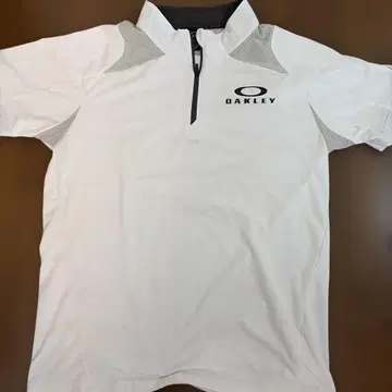 OAKLEY 하프 지퍼 셔츠 XL 화이트