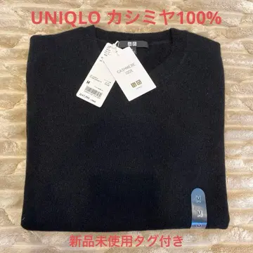 [ 미사용 새상품 ] 유니클로 캐시미어 100% M 사이즈 택 포함