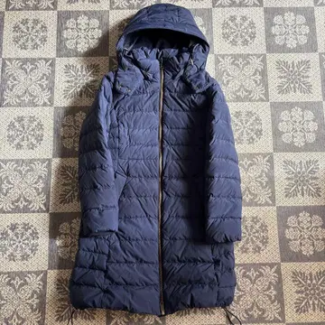 무인양품 다운 코트 네이비