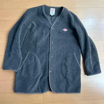 단톤 그레이 플리스 자켓 가디건 36