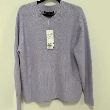 새상품 23구 연보라 울 스웨터 사이즈 38