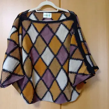 LEISURE BEE 스웨이드 패치워크 트레이닝복