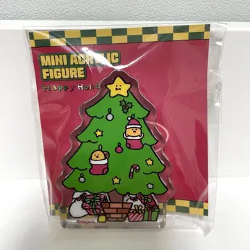 한국 한정판 나가노 농담곰 미니 아크릴 피규어 크리스마스 트리