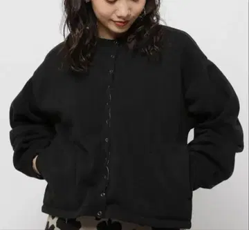 라스트 1점 niko and - 소매 볼륨 버튼 가디건 M