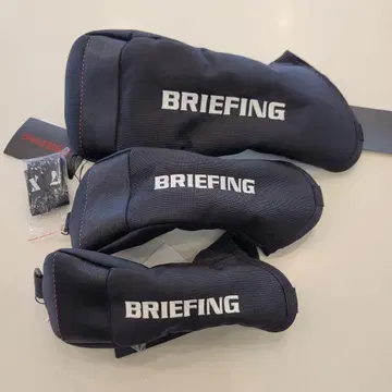새상품 BRIEFING 정품 PRO 시리즈 골프헤드커버 3세트 블랙