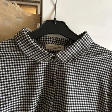 SM2 깅엄 체크 롱 원피스 F 사이즈