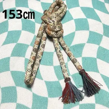 [ 알뜰 SALE ] 미사용 순수 실크 마루구케 길이 153cm