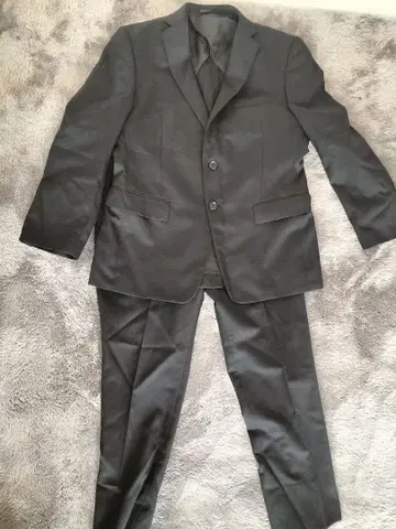 가격 인하 Workwear 캐주얼 수트 블랙 2 버튼