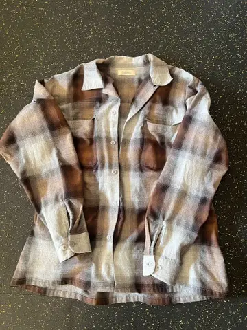 라디얼 Radiall 플란넬 셔츠 L