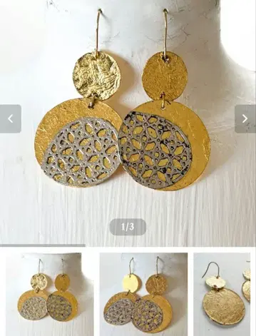 [ FUWARI ] 이집트 클레오파트라 귀걸이 귀찌