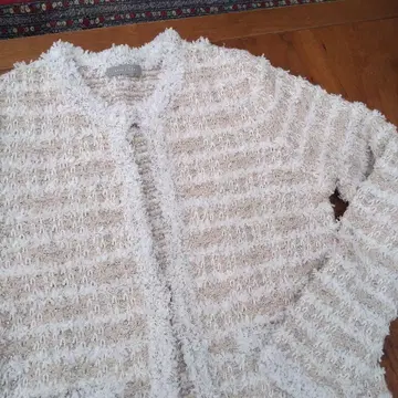 띠어리 럭스 트위드 가디건