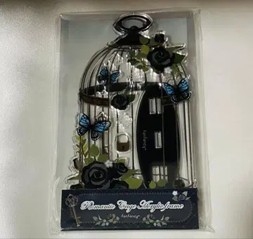 FUKUYA 로맨틱 케이지 아크릴 프레임 블랙 새상품