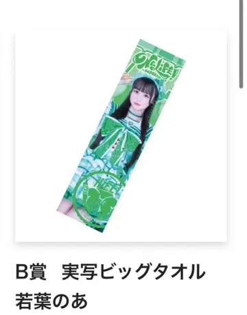 와카바노아 실사 빅 타월