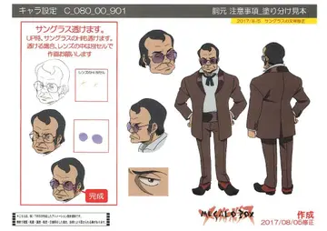 메가로복스 설정 자료 131장