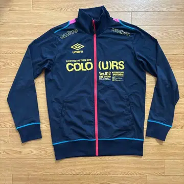 엄브로 집업 저지 네이비