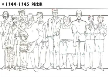 명탐정 코난 1144화 설정 자료 68장