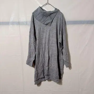 새상품급 CATO 그레이 긴팔 튜닉 18/20W 상의 무지