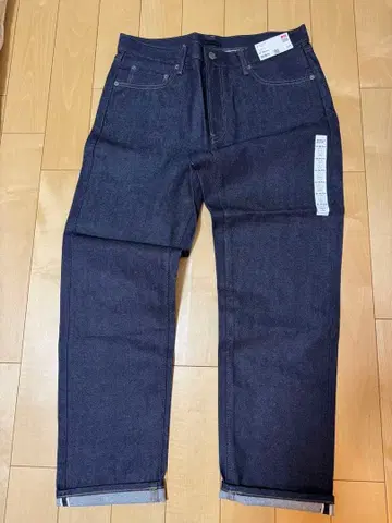 UNIQLO 레귤러 핏 청바지 34 네이비