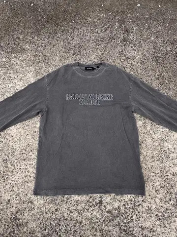 XLARGE 그레이 긴팔 티셔츠 l