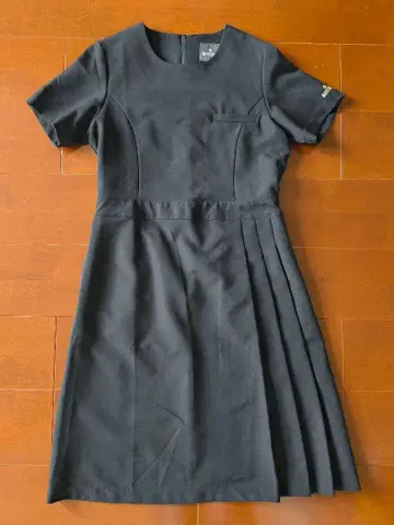 MARY QUANT 반팔 무릎 기장 원피스 M