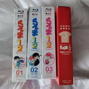 란마 1/2 Blu-ray 박스 01, 02, 03