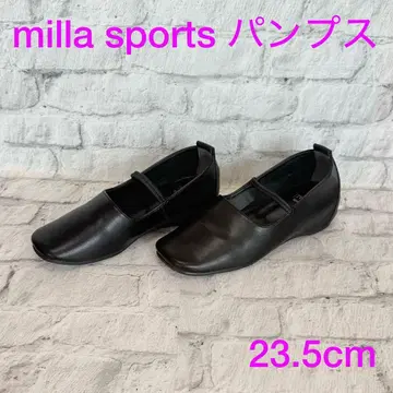 milla sports 밀라 스포츠 블랙 펌프스 23.5cm