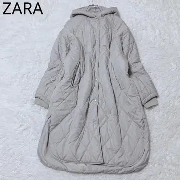 자라 다운 자켓 충전솜 퀼팅 그레이 성숙 캐주얼 사이즈 XS