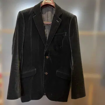 남성용 테일러드 자켓 블랙