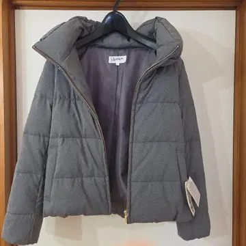 데셍 dessin 다운 코트 그레이