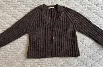 [ 새상품급 ] BACCA 리브 니트 가디건 팬츠 셋업