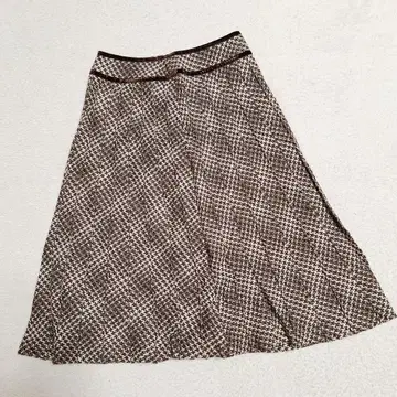 23구/ONWARD 울 스티치 플리츠 스커트 [ S ] 브라운