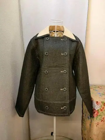 FLORIDAKEYS 플로리다키즈 그레이 더블 하프 코트