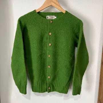 BEAMSBOY 셰틀랜드 샤기 니트 가디건