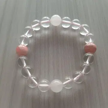 수정 & 로즈쿼츠 & 잉카 로즈 파워스톤 팔찌