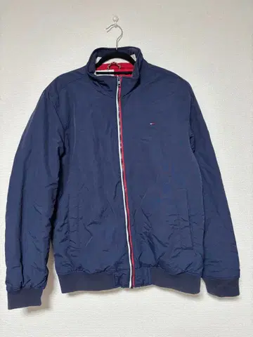 TOMMY JEANS 충전솜 나일론 자켓 남성용 L 사이즈