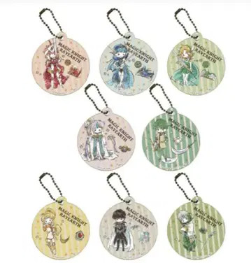 마법기사 레이어스 캐릭터 가죽 참 [16개] 미개봉