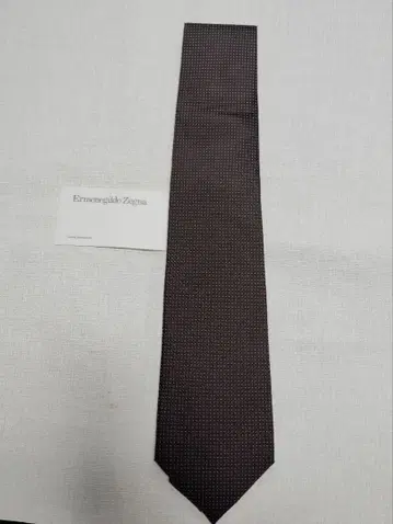 미사용 새상품 Ermenegildo Zegna 실크 넥타이